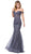 Dancing Queen - 2550 Lace Off-Shoulder Mermaid Dress Special Occasion Dress XS / Charcoal
