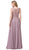 Dancing Queen - 2553 Beaded Lace Bodice A-Line Gown Special Occasion Dress