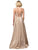 Dancing Queen - 2611 Sweetheart Lace Up Back Metallic Jersey Gown Ball Gowns