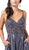Dancing Queen - 2614 Embellished V-neck A-line Dress Special Occasion Dress