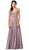 Dancing Queen - 2648 Beaded V-Neck A-Line Prom Dress Prom Dresses