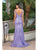 Dancing Queen - 2772 Embellished Deep Off-Shoulder Trumpet Dress Evening Dresses