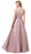 Dancing Queen - 2775 Embellished V-neck Long A-line Dress Special Occasion Dress