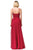 Dancing Queen - 2789 Beaded Lace Embroidery Square Neck A-Line Gown Bridesmaid Dresses