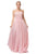 Dancing Queen - 2789 Beaded Lace Embroidery Square Neck A-Line Gown Bridesmaid Dresses