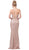 Dancing Queen - 2817 Embellished Plunging V-neck Sheath Dress Special Occasion Dress