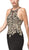 Dancing Queen - 2836 Appliqued Halter Gown with Slit Evening Dresses