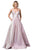 Dancing Queen - 2859 Sleeveless Deep V-neck Ballgown Evening Dresses