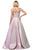 Dancing Queen - 2859 Sleeveless Deep V-neck Ballgown Evening Dresses