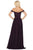 Dancing Queen - 2933 Beaded Lace Applique Bodice High Slit Prom Dress Evening Dresses