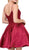 Dancing Queen - 3037 Jeweled Lace Bodice Homecoming Dress Homecoming Dresses