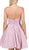 Dancing Queen - 3059 Sleek Pleated Surplice Homecoming Dress Homecoming Dresses