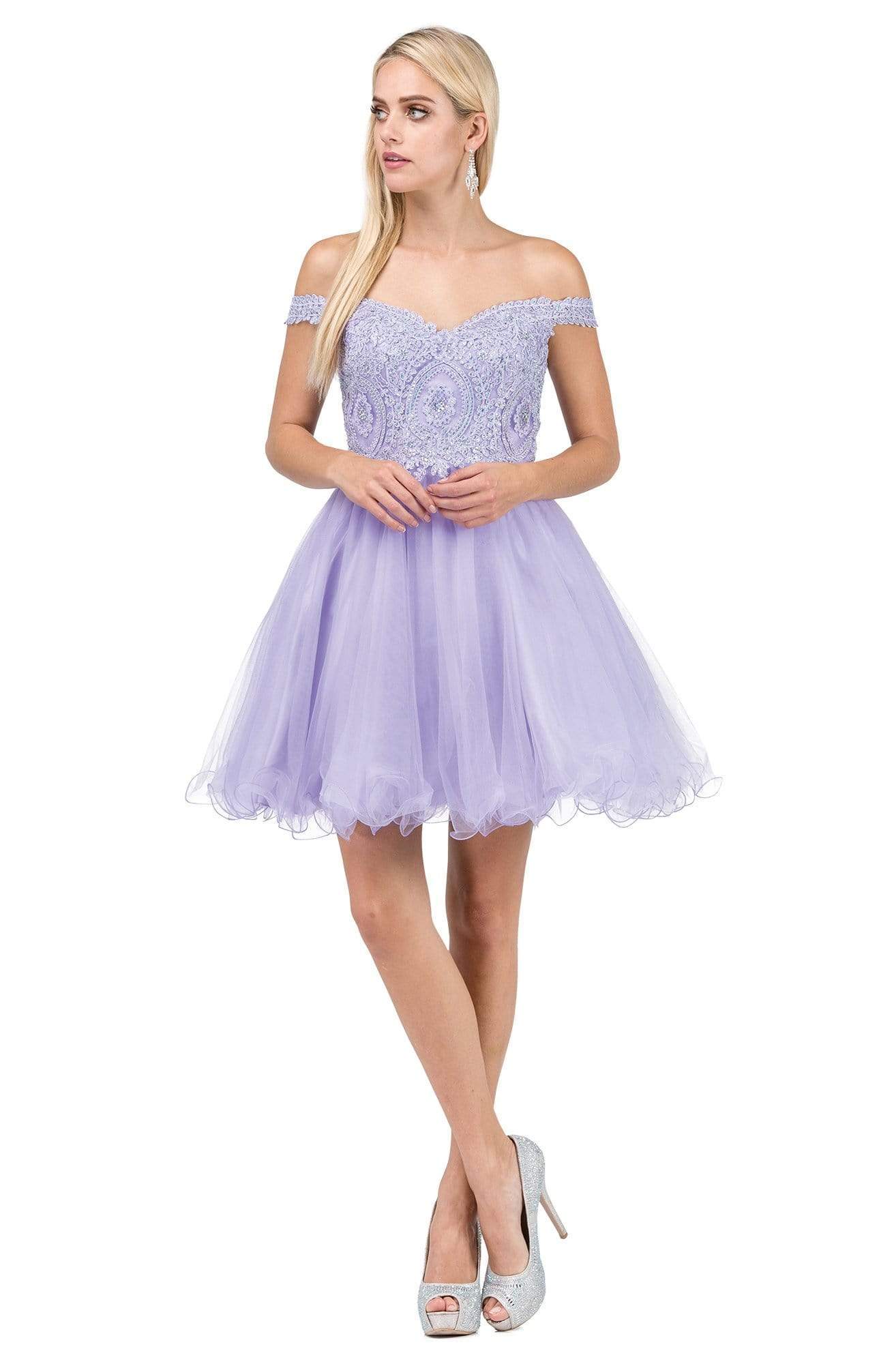 Dancing Queen - 3070 Beaded Lace Fit And Flare Cocktail Dress 3XL / Lilac - Shop Dancing Queen dresses on Couture Candy at CoutureCandy.com Dancing Queen - 3070 Beaded Lace Fit And Flare Cocktail Dress 3XL / Lilac - Shop Dancing Queen dresses on Couture Candy at CoutureCandy.com