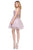 Dancing Queen - 3087 Embellished Halter A-Line Cocktail Dress Homecoming Dresses