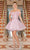 Dancing Queen 3254 - Off Shoulder Glitter Cocktail Dress Special Occasion Dress