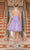 Dancing Queen 3289 - A-line Short Glittered Dress Cocktail Dresses