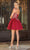 Dancing Queen 3295 - Embellished Short Tulle Dress Prom Dress
