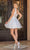 Dancing Queen 3297 - Glittered Tulle Skirt Cocktail Dress Cocktail Dresses
