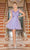 Dancing Queen 3297 - Glittered Tulle Skirt Cocktail Dress Cocktail Dresses XS / Lilac