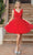 Dancing Queen 3309 - Floral Detailed Tulle Cocktail Dress Special Occasion Dress
