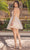 Dancing Queen 3336 - Sleeveless Tulle Cocktail Dress Cocktail Dresses