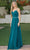 Dancing Queen 4030AA - Sweetheart Neck Prom Gown Prom Dresses XS / Hunter Green