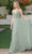 Dancing Queen 4030AA - Sweetheart Neck Prom Gown Prom Dresses XS / Sage
