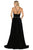 Dancing Queen - 4084 Sleeveless Corset Back A-Line Prom Dress Prom Dresses