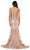 Dancing Queen - 4118 Sheer Corset Bodice Embellished Mermaid Prom Gown Prom Dresses