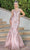 Dancing Queen 4250 - Sleeveless Mermaid Long Gown Special Occasion Dress XS / Rose Gold