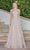 Dancing Queen 4255 - Sequined Empire Prom Gown Prom Dresses XS / Gold