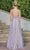Dancing Queen 4261 - Embroidered V-neck Prom Dress Special Occasion Dress
