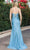 Dancing Queen 4271 - Jewel Trimmed Trumpet Prom Dress Special Occasion Dress