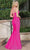 Dancing Queen 4283 - Lace Up Back Sheath Prom Dress Special Occasion Dress