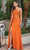 Dancing Queen 4284 - One Sleeve Beaded Long Gown Special Occasion Dress XS / Sienna