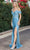 Dancing Queen 4292 - Off- Shoulder High Slit Long Dress Special Occasion Dress XS / Dusty Blue