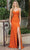 Dancing Queen 4297 - Sleeveless Satin Long Dress Special Occasion Dress XS / Sienna