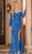 Dancing Queen 4298 - Long Sleeve O-ff Shoulder Evening Dress Long Dresses XS / Royal Blue