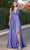Dancing Queen 4304A - V-Neck Sleeveless Formal Dress Long Dresses XS / Lavender