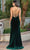 Dancing Queen 4312 - One Shoulder Velvet Prom Dress Special Occasion Dress