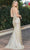 Dancing Queen 4313 - Sleeveless V-Neck Sheath Evening Dress Special Occasion Dress