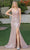 Dancing Queen 4317 - Open Back Prom Dress Long Dresses XS / Rose Gold