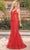 Dancing Queen 4336 - Beaded Tulle Evening Dress Evening Dresses XS / Red