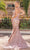 Dancing Queen 4337 - Strappy Back Trumpet Prom Gown Special Occasion Dress