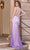 Dancing Queen 4347 - Sequined Illusion Sides Prom Gown Prom Dresses