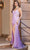 Dancing Queen 4347 - Sequined Illusion Sides Prom Gown Prom Dresses
