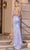 Dancing Queen 4349 - V-Neck Shimmer Prom Gown Prom Dresses