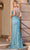 Dancing Queen 4354 - Embellished Prom Gown With Slit Special Occasion Dress