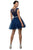 Dancing Queen - 9489 Lace Applique A-line Cocktail Dress Homecoming Dresses