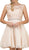 Dancing Queen - 9659 Illusion Lace Bodice Cocktail Dress Cocktail Dresses